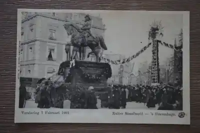 Den Haag Ruiter Standbeeld Oryginalny