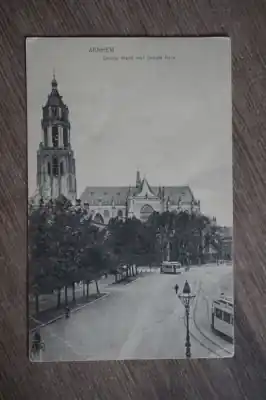 Arnhem Groote markt met Groote Kerk Niska cena