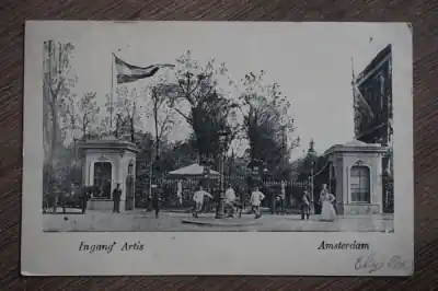 Bezpieczna płatność Amsterdam Ingang Artis