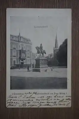 Tani Den Haag Ruiterstandbeeld van Prins Willem I