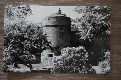 Popularny Elburg Rondeel met oude stadsmuur
