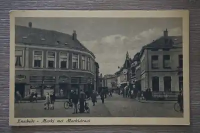 Enschede Markt met Marktstraat Premium