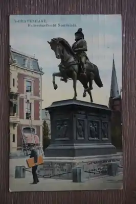 Den Haag Ruiterstandbeeld Noordeinde Darmowa dostawa