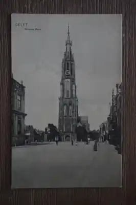 Delft Nieuwe kerk Tylko dziś