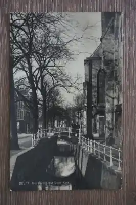 Promocja Delft Oude Delft met oude Kerk