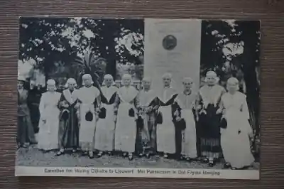 Bezpieczna płatność Friesland Fotokaart Kledendracht