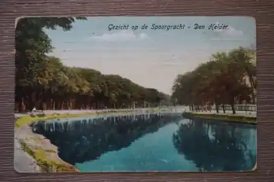 Den Helder Gezicht op de Spoorgracht Nowość