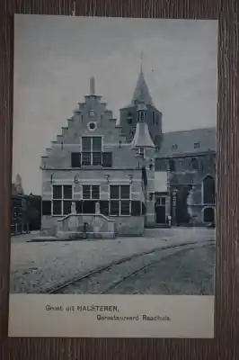 Halsteren Gerestaureerd Raadhuis Autentyczny