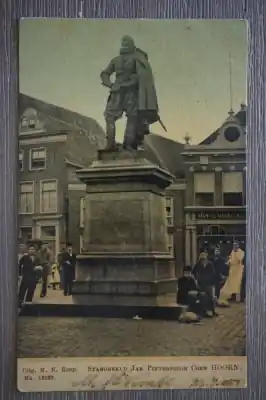 Hoorn Standbeeld Jan Pieterszoon Coen Wysoka jakość
