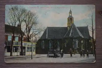 Autentyczny Heemstede Prot. Kerk met Wilhelminaplein