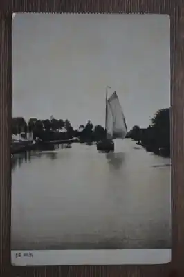 Leiden Stoomboot Carsjens De Rijn Autentyczny