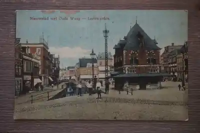 Leeuwarden Nieuwstad met oude waag Szybka dostawa