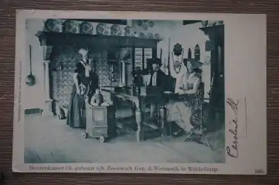 Middelburg Boerenkamer in het gebouw van het Zeeuwsch Gen. d. Wetensch. Tani