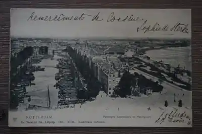 Ostatnia szansa Rotterdam Panorama Oosterkade en Haringvliet