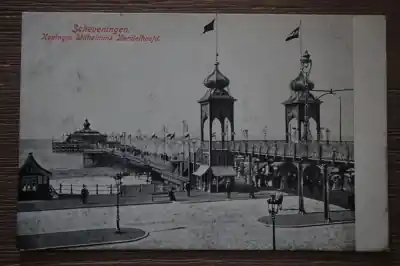 Nowość Scheveningen Koningin Wilhelmina Wandelhoofd