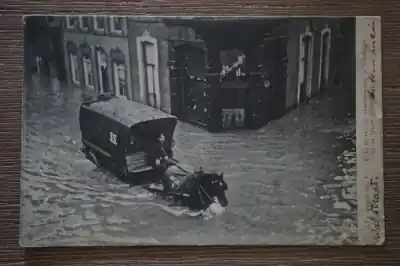 Vlissingen De wagen van V. G & L. tijdens de overstrooming op 12 Maart 1906 Oferta limitowana