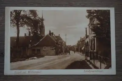 Willemstad Landpoortstraat Oryginalny