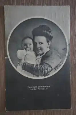 Koningin Wilhelmina met het prinsesje Bezpieczna płatność