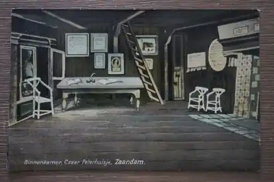 Zaandam Binnenkamer Czaar Peterhuisje Tani