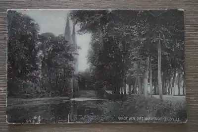 Zierikzee Grachtweg met Nobelpoort Oryginalny