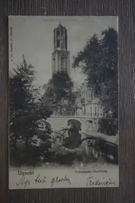 Nowość Utrecht Oudegracht Gaardbrug