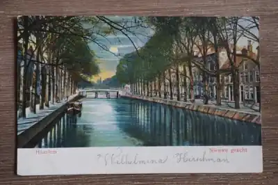 Haarlem Nieuwe gracht Wysoka jakość
