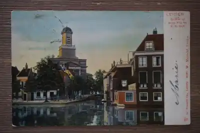 Zamów teraz Leiden Gezicht op Stille Rijn en R. K. Kerk