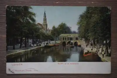 Leiden Gezicht op de Korenbeurs Nowość