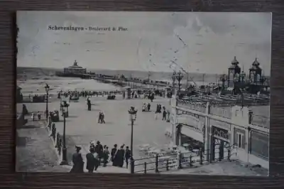 Scheveningen Boulevard en pier Popularny