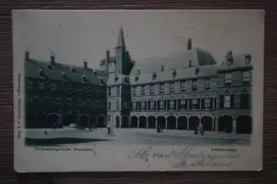 Den Haag Parlementsgebouw Binnenhof Autentyczny