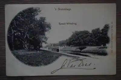 Oryginalny Den Haag Kanaal Wittenbrug