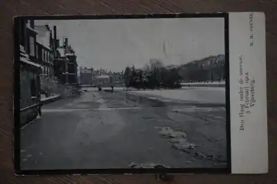 Zwrot pieniędzy Den Haag Onder de sneeuw 3 Februari 1912 Vijverberg