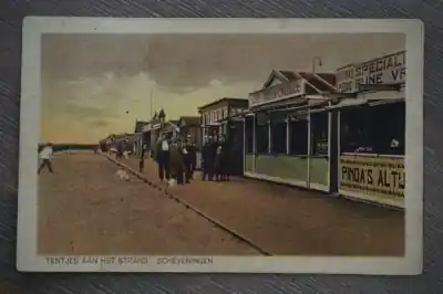 Bezpieczna płatność Scheveningen Tentjes aan het strand
