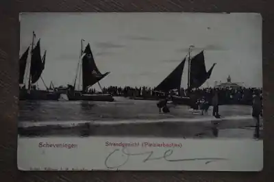 Scheveningen Strandgezicht plezierbootjes Zwrot pieniędzy