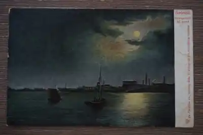 Ostatnia szansa Dordrecht Rivergezicht bij avond