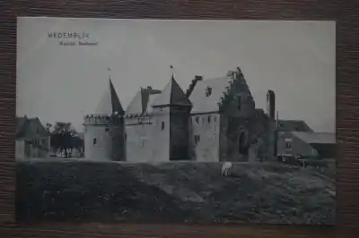 Medemblik Kasteel Radboud Autentyczny