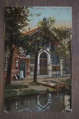 Zaandam Uitwendige van het Czaar Peter huisje Ekspresowa dostawa