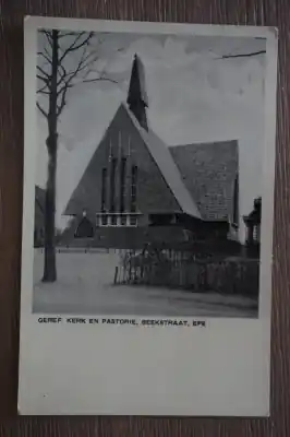 Premium Epe Geref kerk en Pastorie Beekstraat