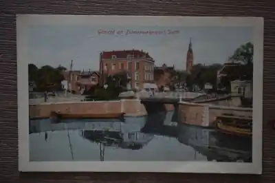 Wysoka jakość Delft Gezicht op Binnenwatersloot