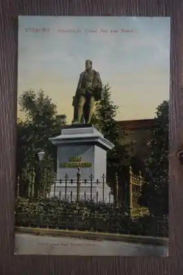 Utrecht Standbeeld Graaf Jan van Nassau Oryginalny