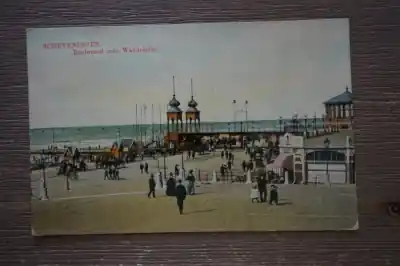 Scheveningen Boulevard met Wandelpier Autentyczny
