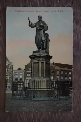 Rabat Haarlem Standbeeld Lourents Jansz Coster