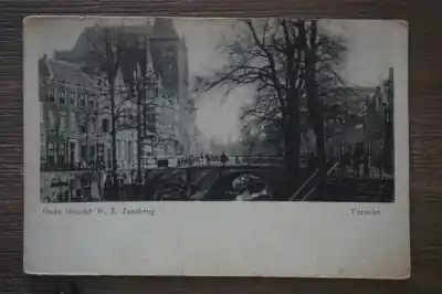 Ekspresowa dostawa Utrecht Oude gracht W. Z. Jansbrug