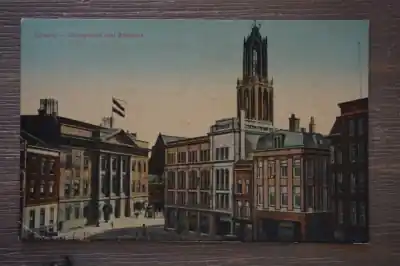 Utrecht Oudegracht met Stadhuis Oferta limitowana