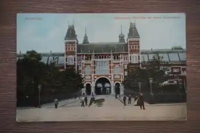 Nowość Amsterdam Rijksmuseum achterzijde met nieuwe Rembrandtzaal