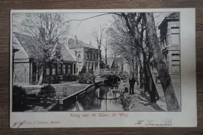 Koog aan de Zaan De weg Oryginalny