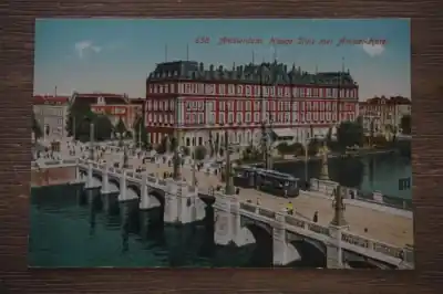 Amsterdam Hooge sluis met Amstel Hotel Najlepsza cena