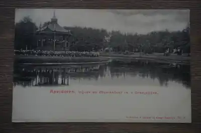 Tylko dziś Apeldoorn Vijver en muziektent in 't Oranjepark