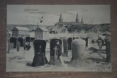 Zandvoort Strand met Kurhaus Popularny