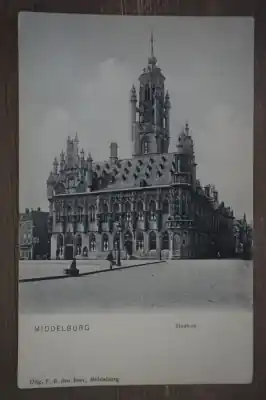 Autentyczny Middelburg Stadhuis